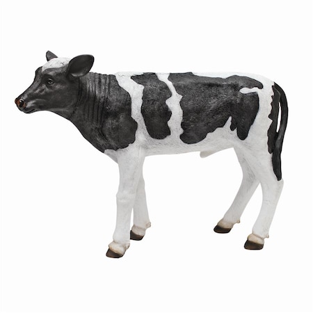 DESIGN TOSCANO Daisy and Country Boy Cow Statues: Country Boy QM24163001